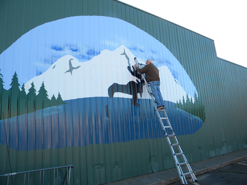 Moose Creek Café Gets New Mural - Waitsburgtimes (subscription)